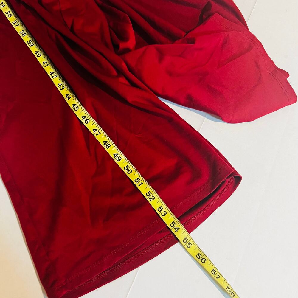 Torrid Lace Detail Cullottes Jumpsuit Size 1X Red - Picture 6 of 7